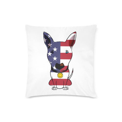 English Bull Terrier - American Style - Pillow Cover