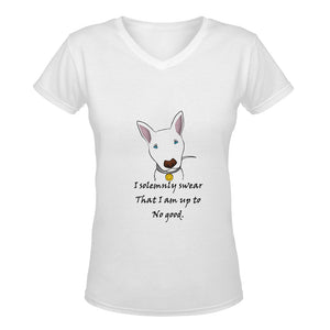 I Solemnly swear that I am up to no good Bull Terrier - Family T-Shirts