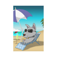 Bullie on a Beach - Swim wear - Shirts - Flip Flops - Flags - Car windshield - Blankets - Chairs