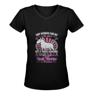 THE Lori Ramirez - Bull Terrier Mama T-Shirt