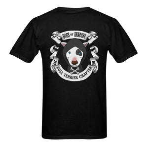 Dogs of Anarchy - Bull Terrier Chapter - Black Men's T-Shirt