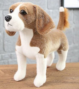 Stuffed Bull Terrier and Friends (12 inches tall)