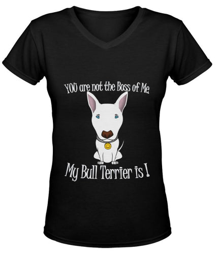 You Are Not The Boss of Me - White Dog