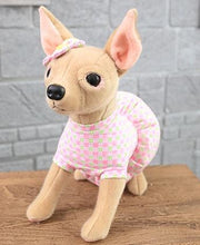 Stuffed Bull Terrier and Friends (12 inches tall)