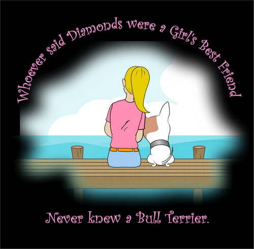 Diamonds AREN'T a girls best friend - Ladies - Long and Short Sleeve T-Shirts and Hoodies