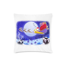Santa Sleigh Christmas Pillow Cover