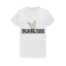 Engineered to BULL TERRIER Standards - White Shirts/Dark Lettering for the Family including Hoodies