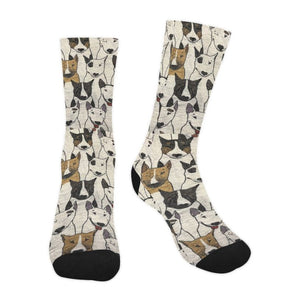 Bull Terrier Fashion Socks