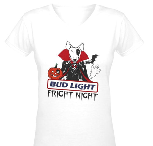 Spuds' Fright Night Halloween Ladies T-Shitrs