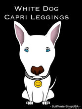 Leggings Capri - WHITE DOG - Patterns - Three Styles